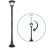 Farola Exterior Grande ZOIO Negra LUMIT 116740109