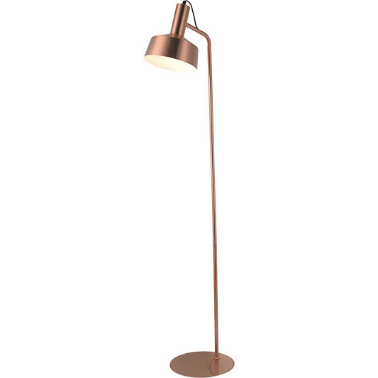 Lámpara de Pie LEANA 136 cm Cobre Vintage Interlusa - Vista frontal principal en fondo blanco | LuzGurú