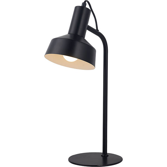 Lámpara de Sobremesa LEANA 43 cm Negro Interlusa - Vista frontal principal en fondo blanco | LuzGurú