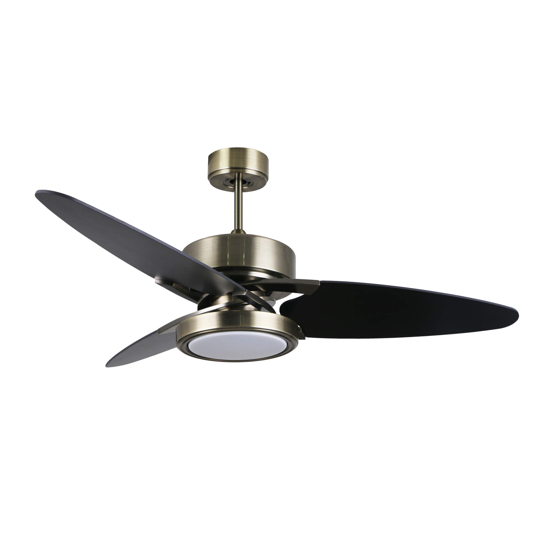 Ventilador techo moderno con iluminación LED 3250 lúmenes ideal para salones y comedores
