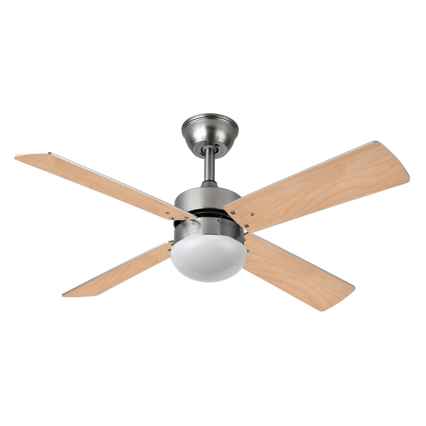 Ventilador de techo con luz Sofia, diseño versátil ideal para comedor