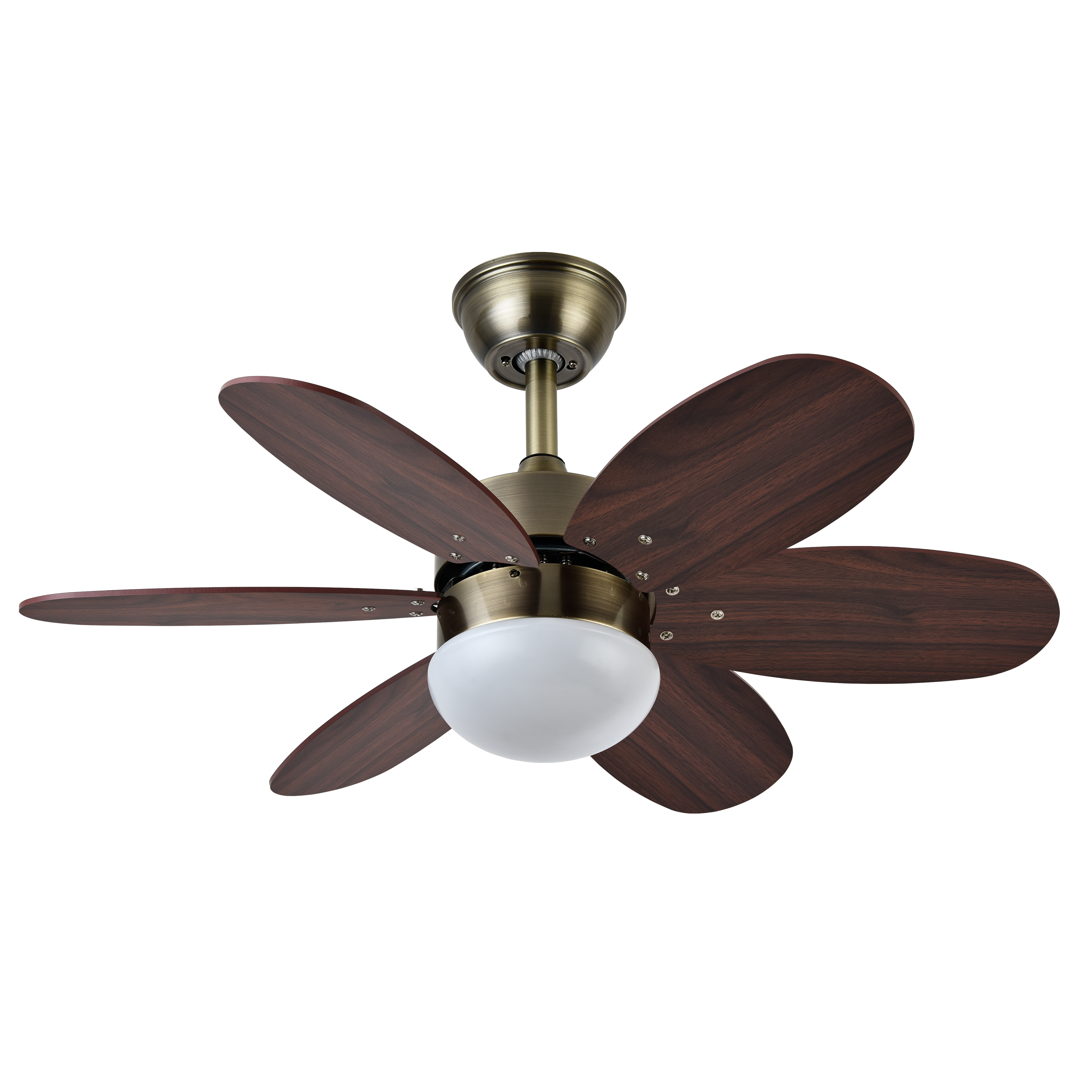 Ventilador de techo moderno con luz, perfecto para el hogar