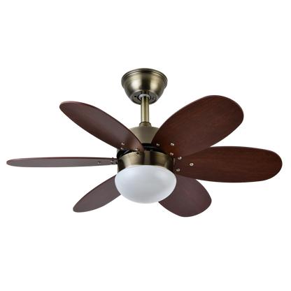 Ventilador con mando a distancia, ideal para dormitorio