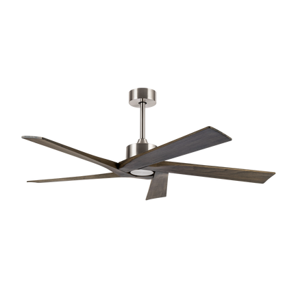 Elegante ventilador de techo rústico ideal para el interior