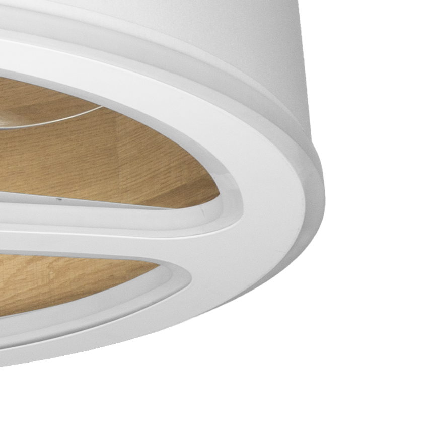 Ventilador de techo silencioso con motor DC, ideal para interior doméstico