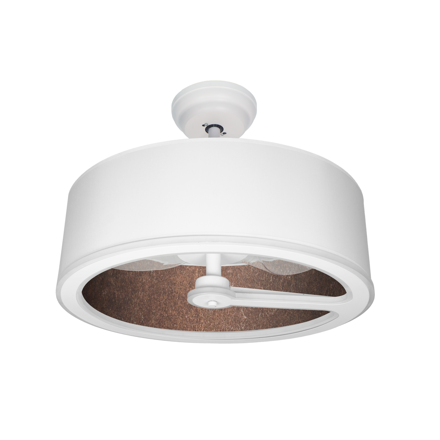 Ventilador de techo con luz LED regulable ideal para interior doméstico