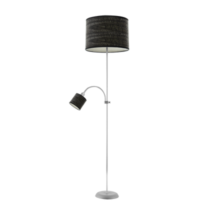 Lámpara de pie con brazo lector orientable para una iluminación precisa