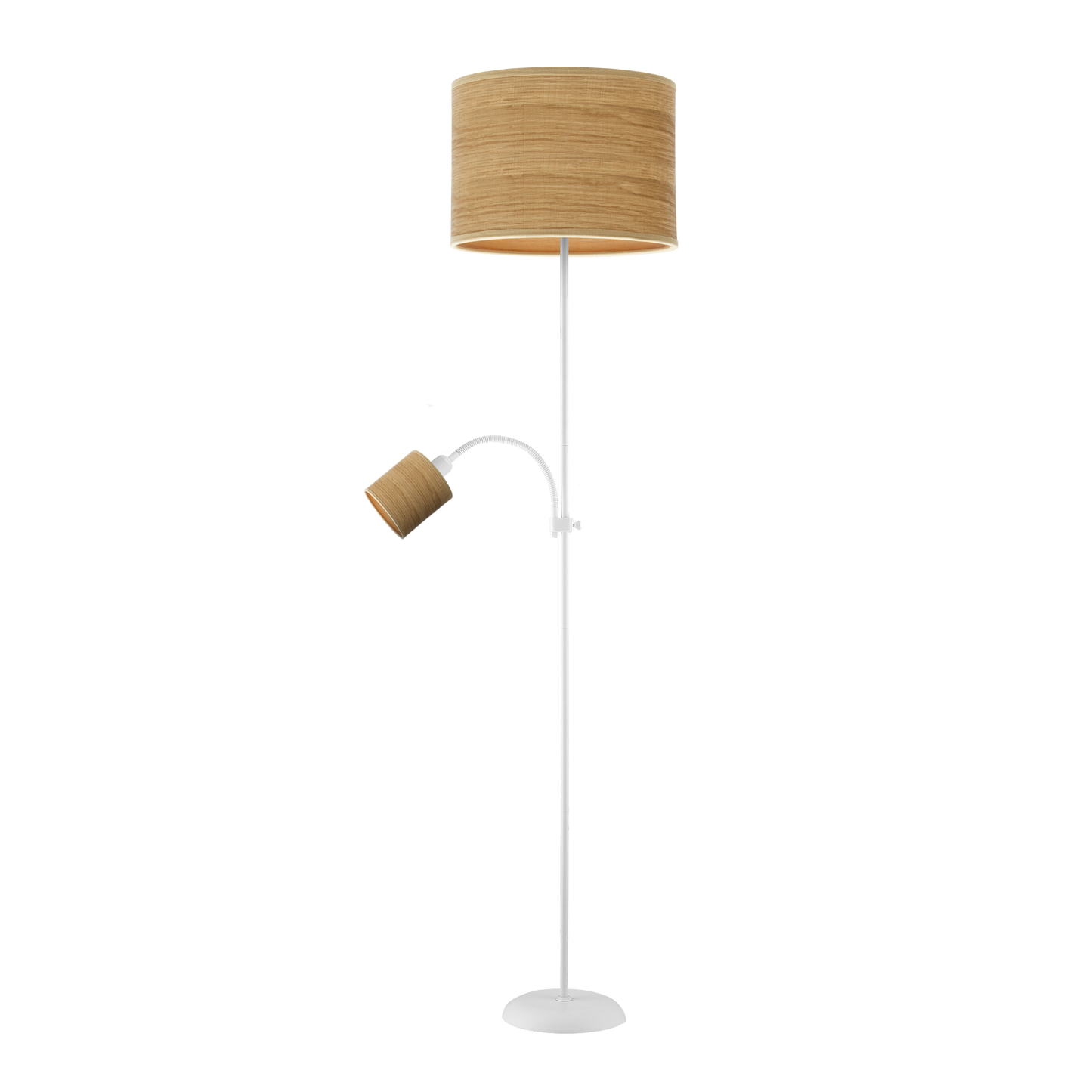 Lámpara de pie con spot orientable Armonia, ideal para lectura y espacios de trabajo