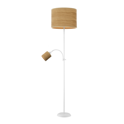 Lámpara de pie con spot orientable Armonia, ideal para lectura y espacios de trabajo
