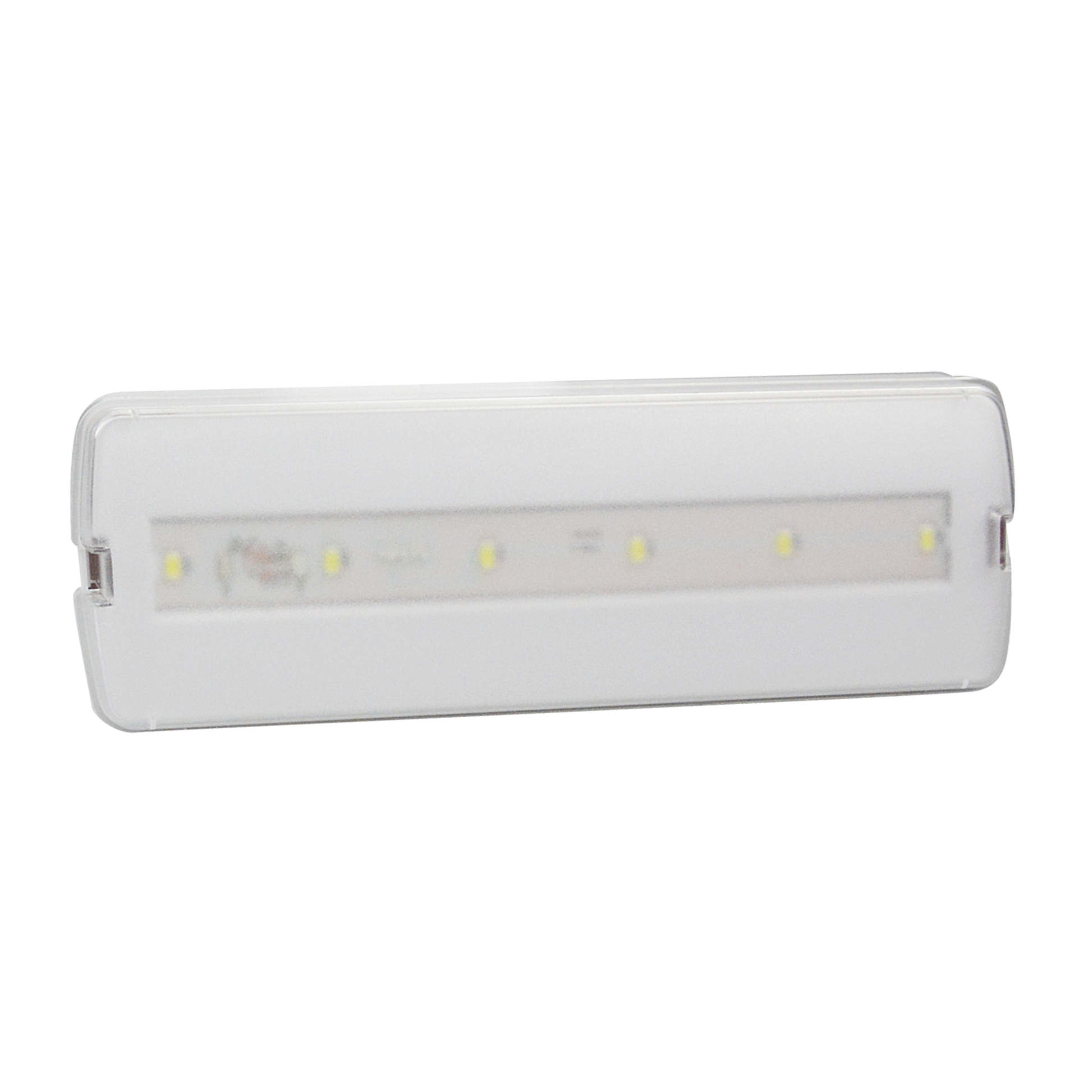 Luz de emergencia Thonet fabricada en ABS color Blanco, ideal para oficinas