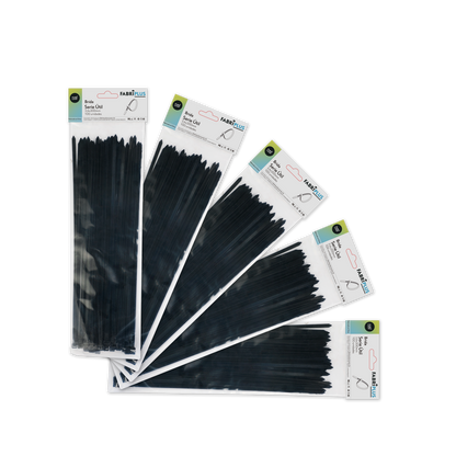 Bridas industriales ideal para fijar cables eléctricos en interiores y exteriores, rango térmico -35ºC a 85ºC