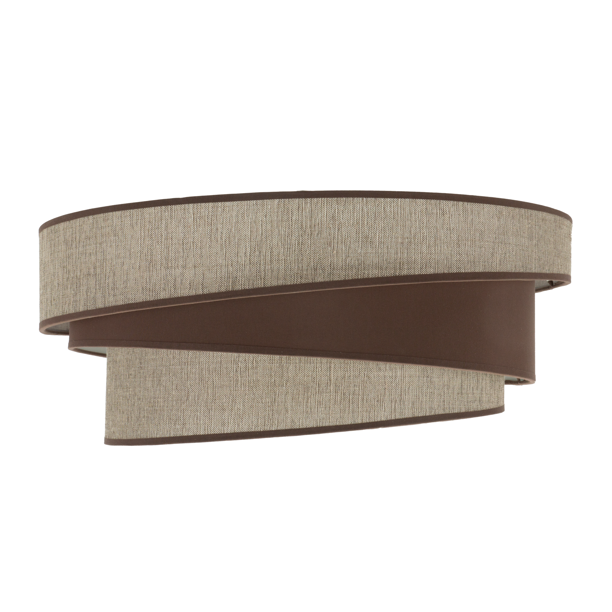 Original pantalla colgante textil, ideal para crear ambiente en el comedor
