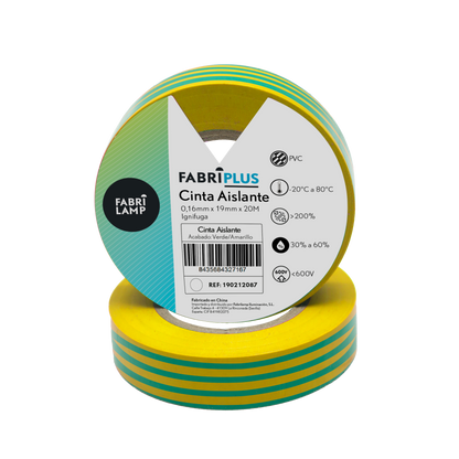 Cinta aislante flexible ideal para instalaciones eléctricas