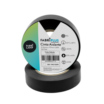 Rollo de cinta aislante flexible ideal para instalaciones eléctricas