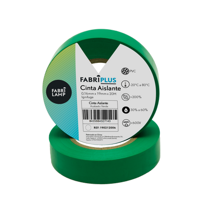 Cinta aislante flexible ideal para instalaciones eléctricas
