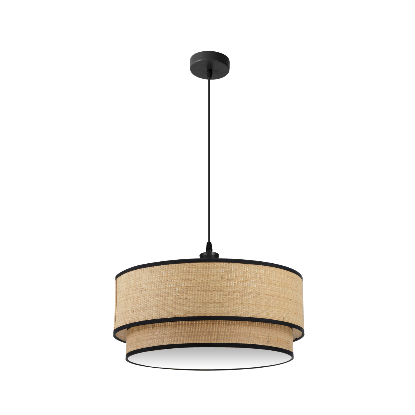 Lámpara colgante con altura regulable ideal para iluminación difusa