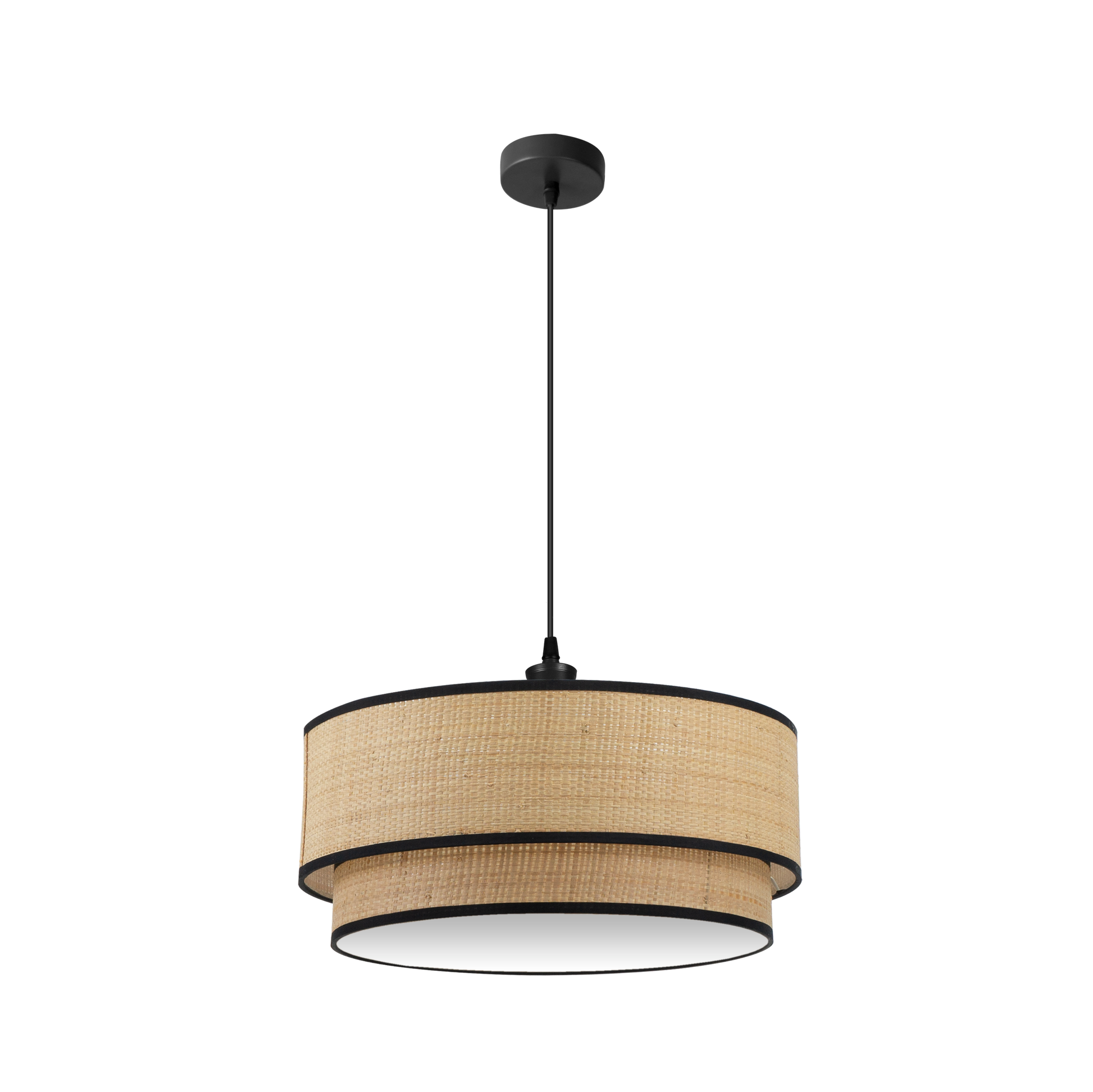 Lámpara colgante con altura regulable ideal para iluminación difusa