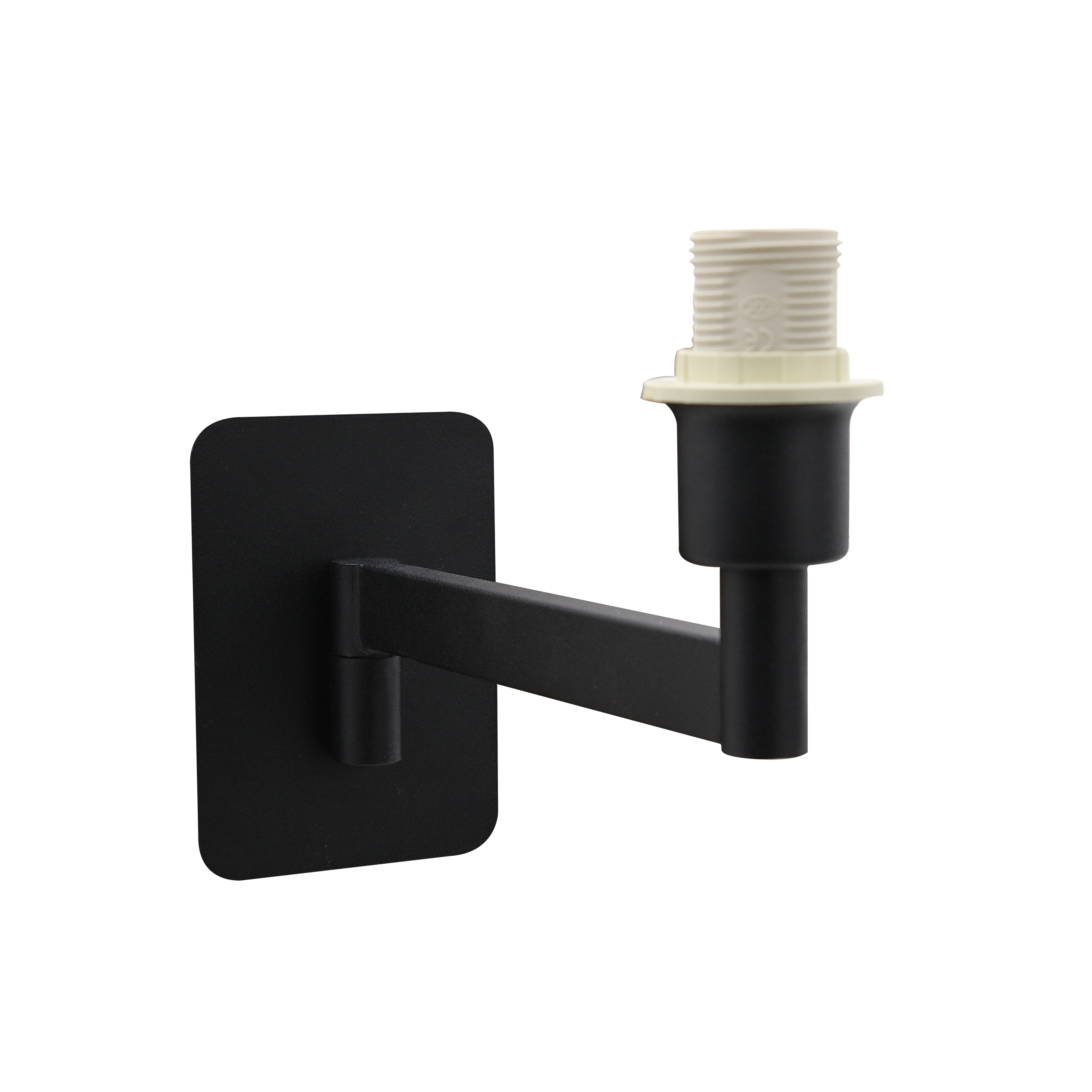 Aplique abatible PIVO Fabrilamp / Abrila fabricado en metal color negro