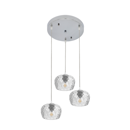 Plafón Estela con altura regulable, ideal para crear ambientes personalizados