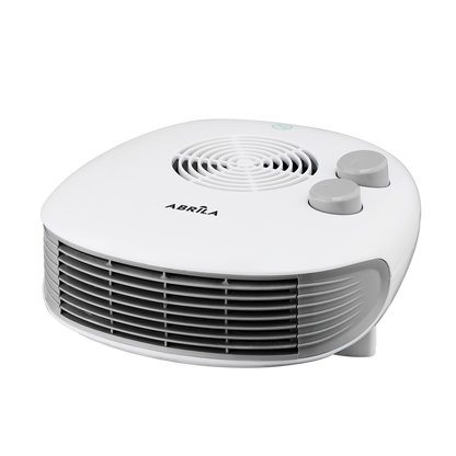 Termoventilador Horizontal Candil 2000W Blanco, vista frontal. Fabrilamp en luzguru.com