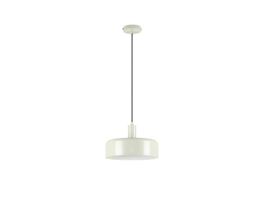 Lámpara Colgante Alessia 1 Luz Metal Gris Perla Mate Schuller - vista principal | Schuller