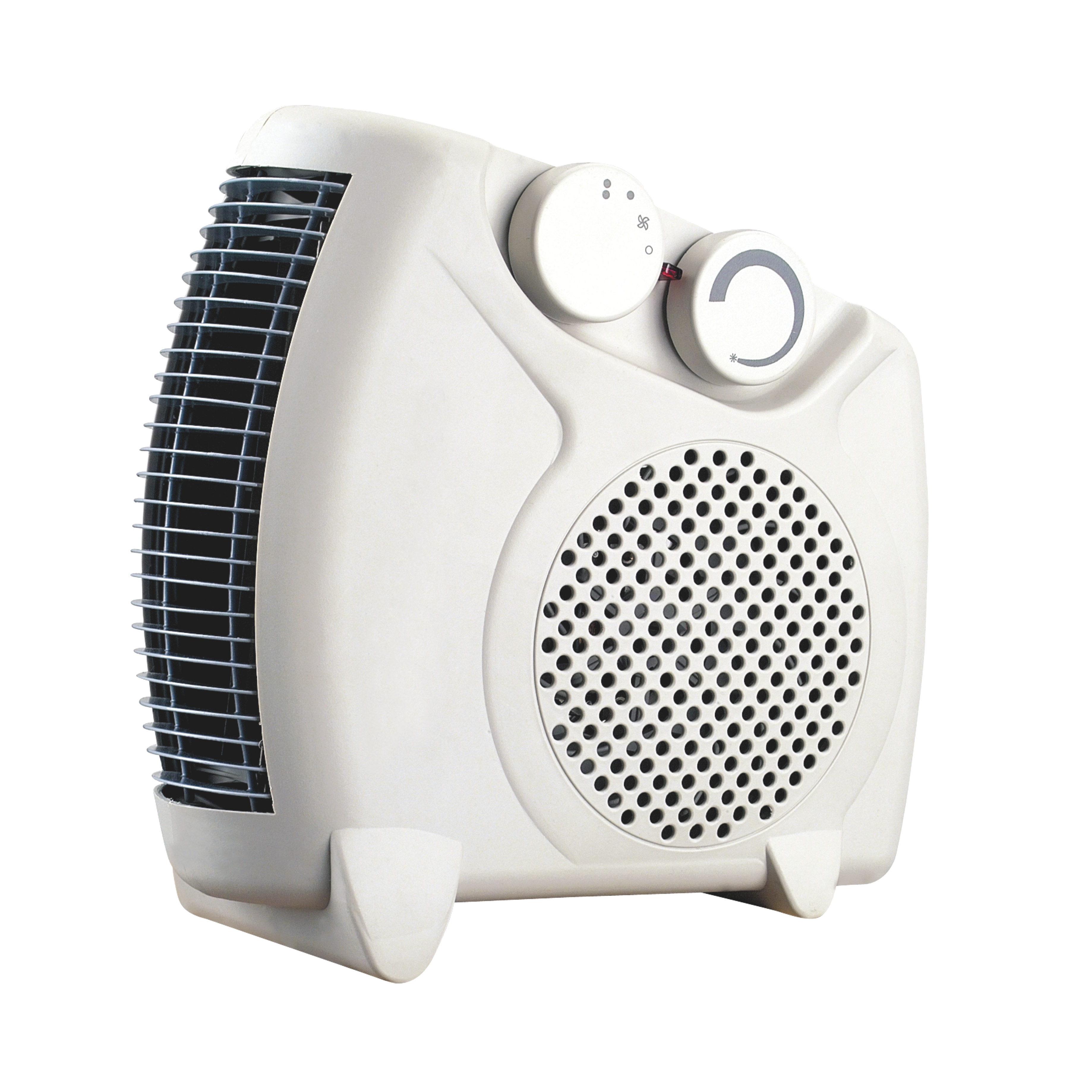 Termoventilador con termostato regulable y doble potencia