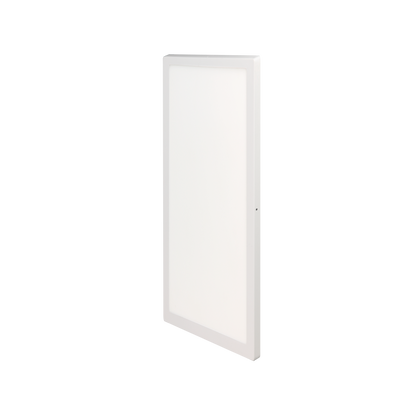 Panel Llano 36w blanco, vista frontal, iluminación LED de Fabrilamp en luzguru.com