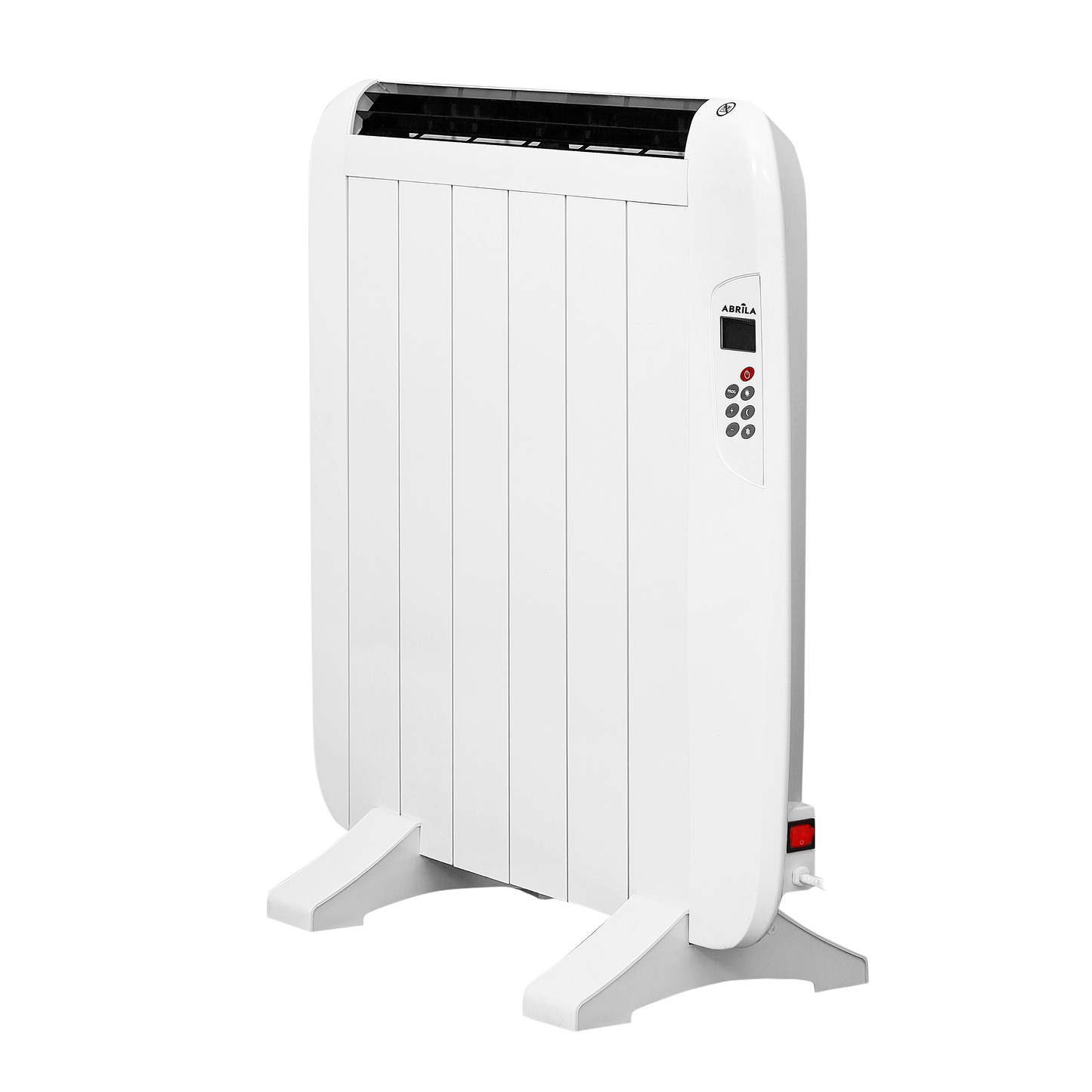 Emisor Térmico Gaban 900W de Fabrilamp en color blanco, con mando a distancia y temporizador.