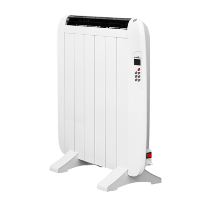 Emisor Térmico Gaban 900W de Fabrilamp en color blanco, con mando a distancia y temporizador.