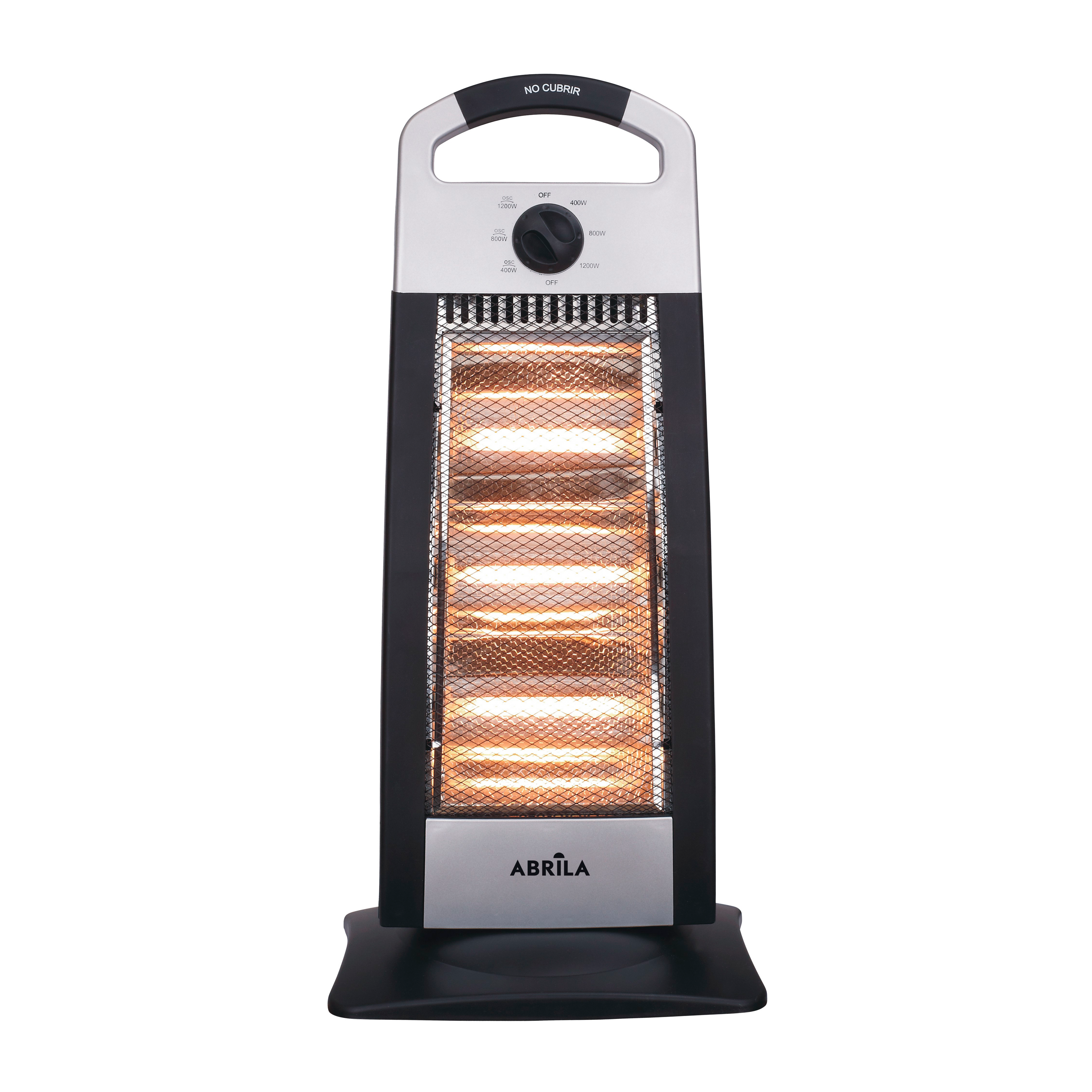 Estufa eléctrica Fabrilamp / Abrila con sistema antivuelco de seguridad