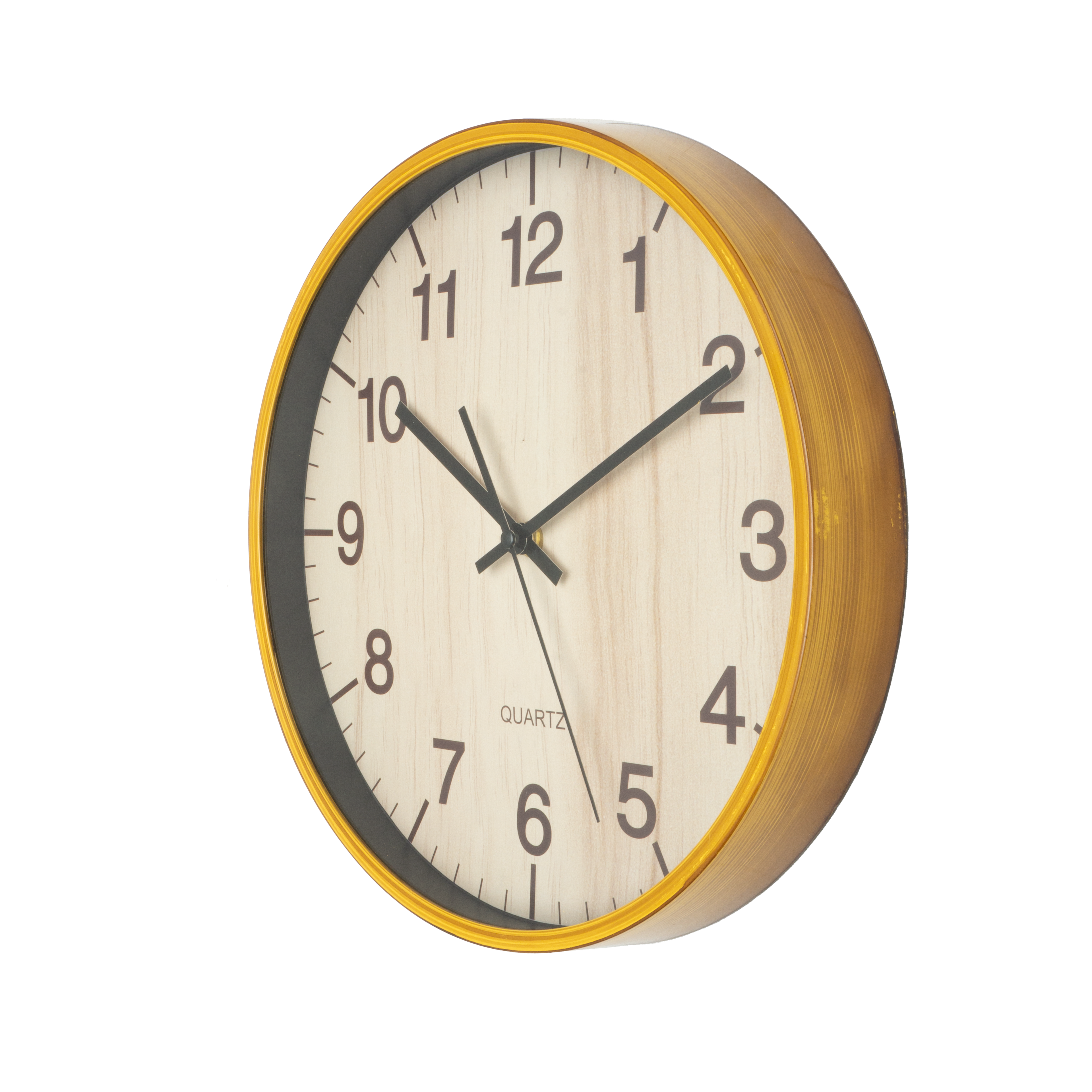 Reloj de pared Soyala Haya 30cm, vista frontal, Fabrilamp