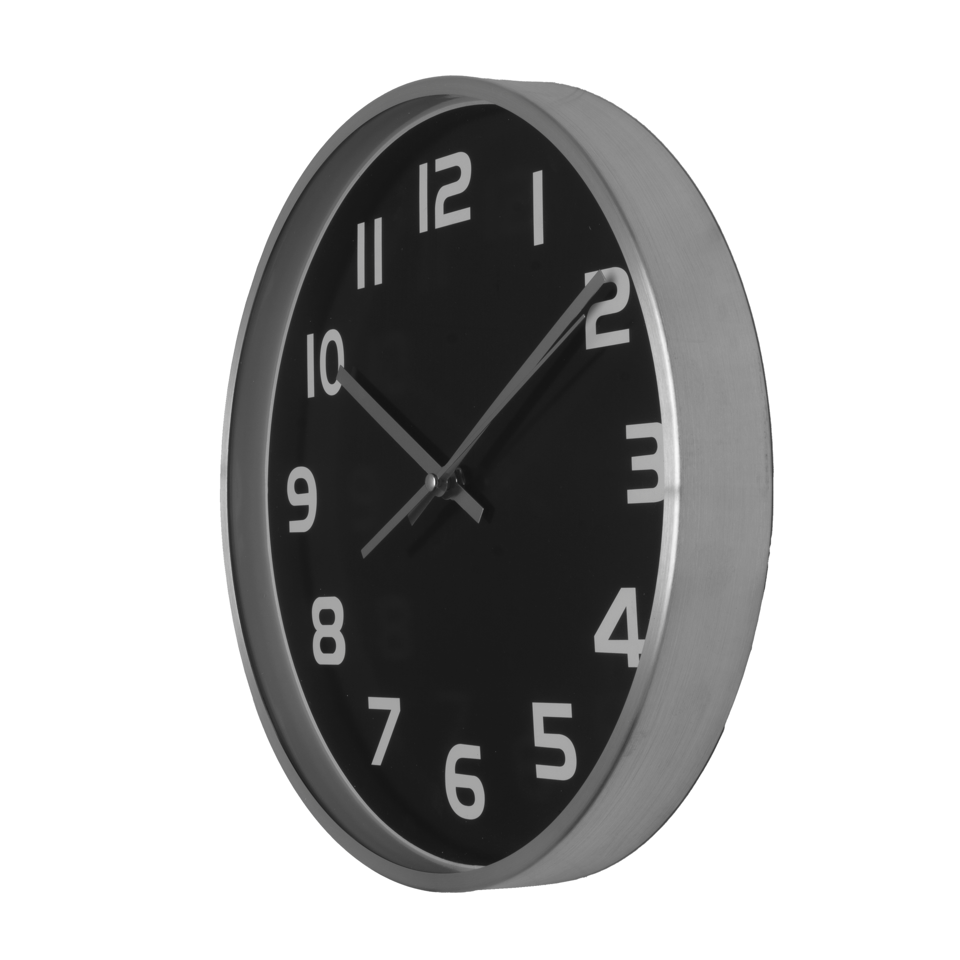 Reloj de pared silencioso Fabrilamp / Abrila, ideal para dormitorio