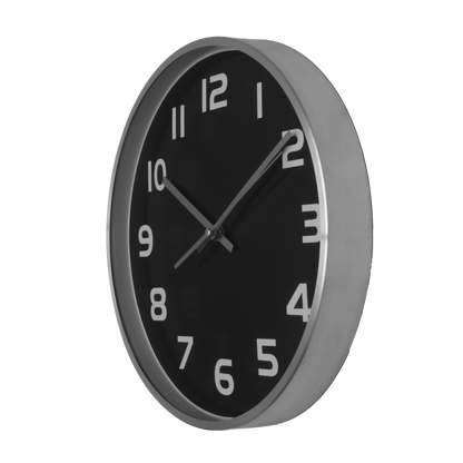 Reloj de pared silencioso Fabrilamp / Abrila, ideal para dormitorio