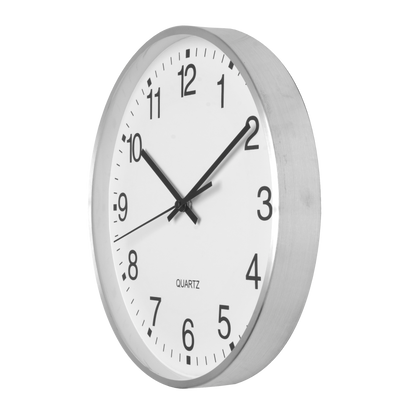 Discreto reloj de pared silencioso ideal para dormitorio