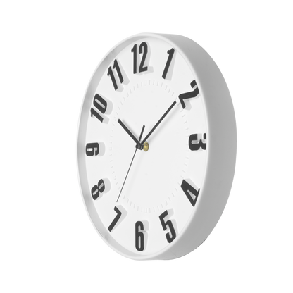 Moderno reloj de pared, perfecto para cocina