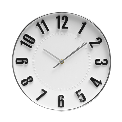 Moderno reloj de pared silencioso ideal para dormitorio