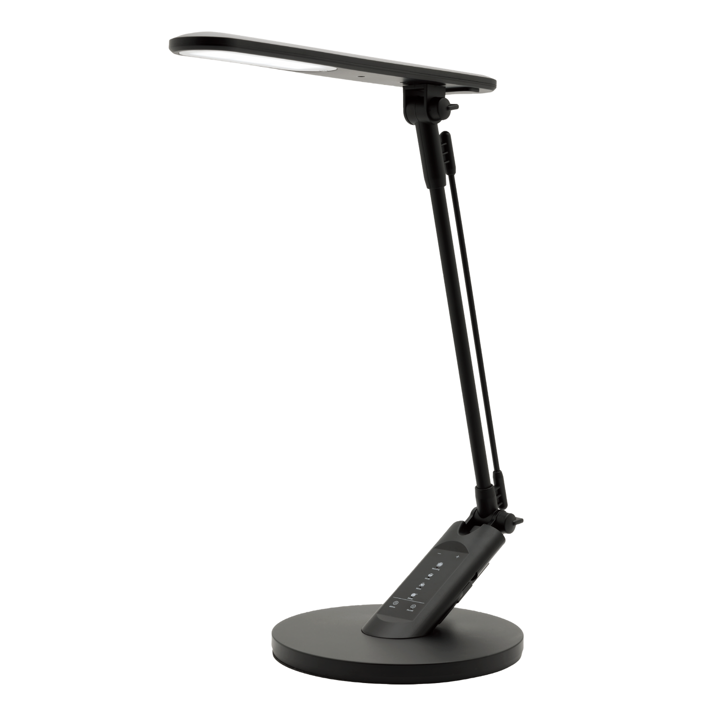 Flexo LED Clase 7W Negro de Fabrilamp con puerto USB y control táctil.  Compra en luzguru.com