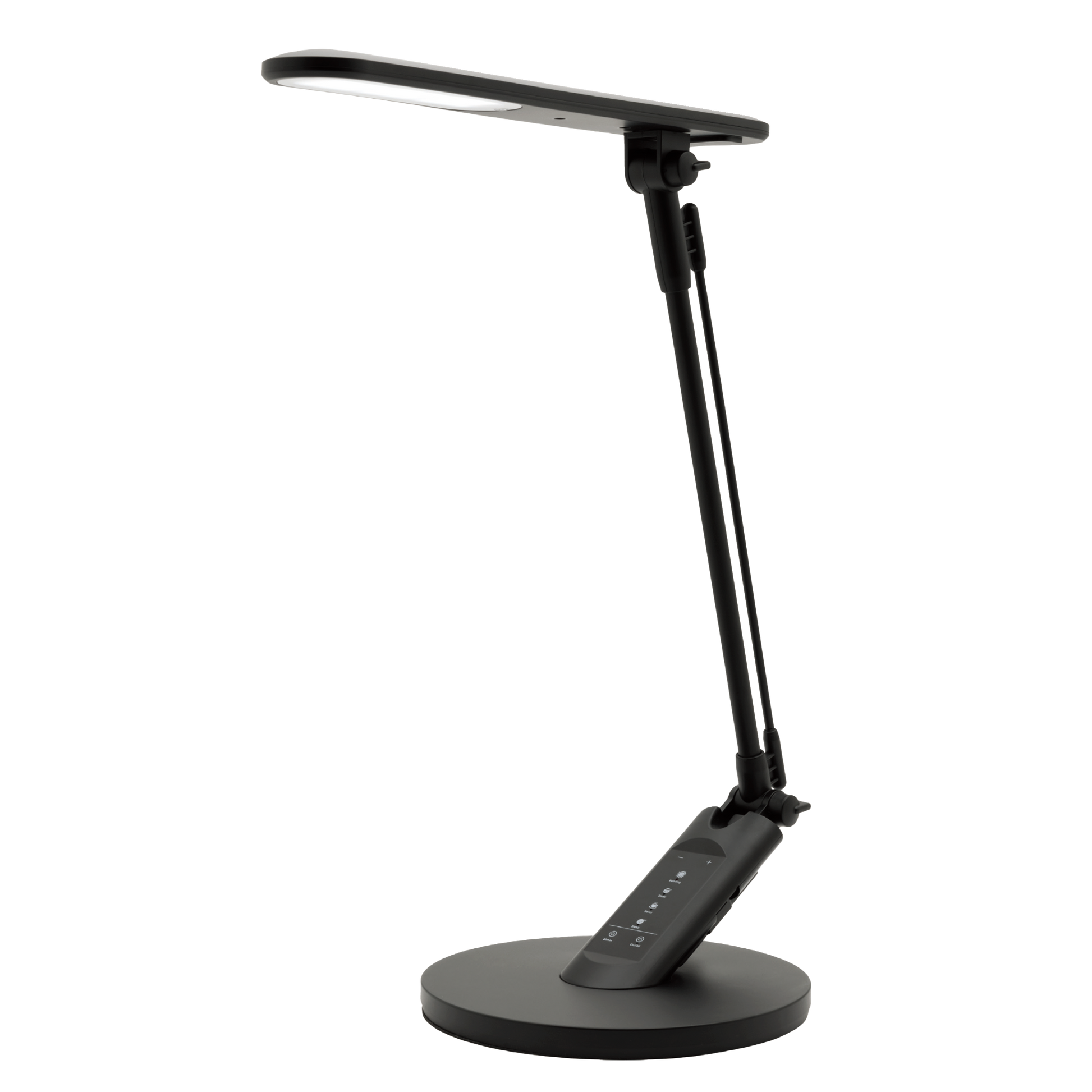 Flexo LED Clase 7W Negro de Fabrilamp con puerto USB y control táctil.  Compra en luzguru.com