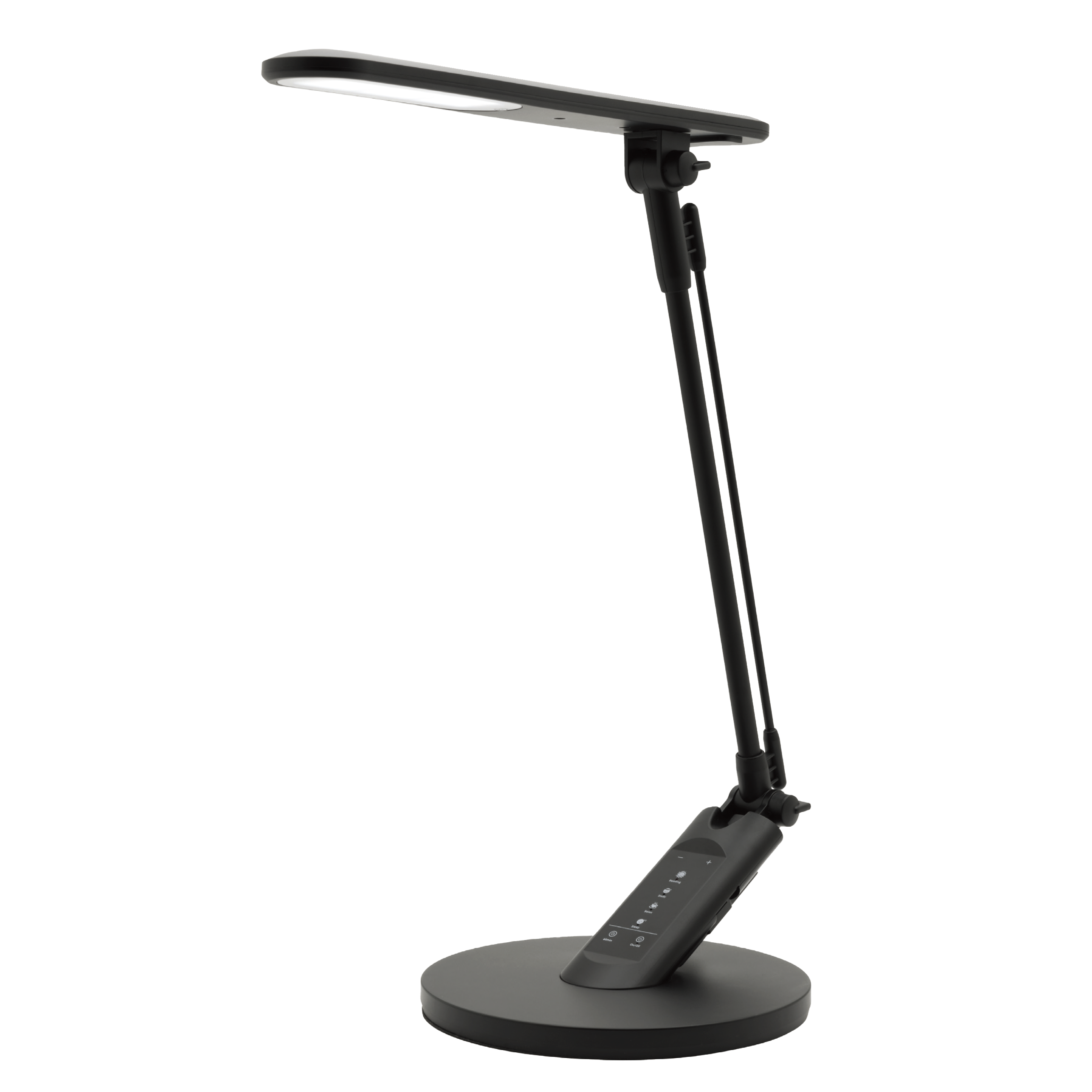 Flexo LED Clase 7W Negro de Fabrilamp con puerto USB y control táctil.  Compra en luzguru.com