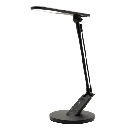 Flexo LED Clase 7W Negro de Fabrilamp con puerto USB y control táctil.  Compra en luzguru.com