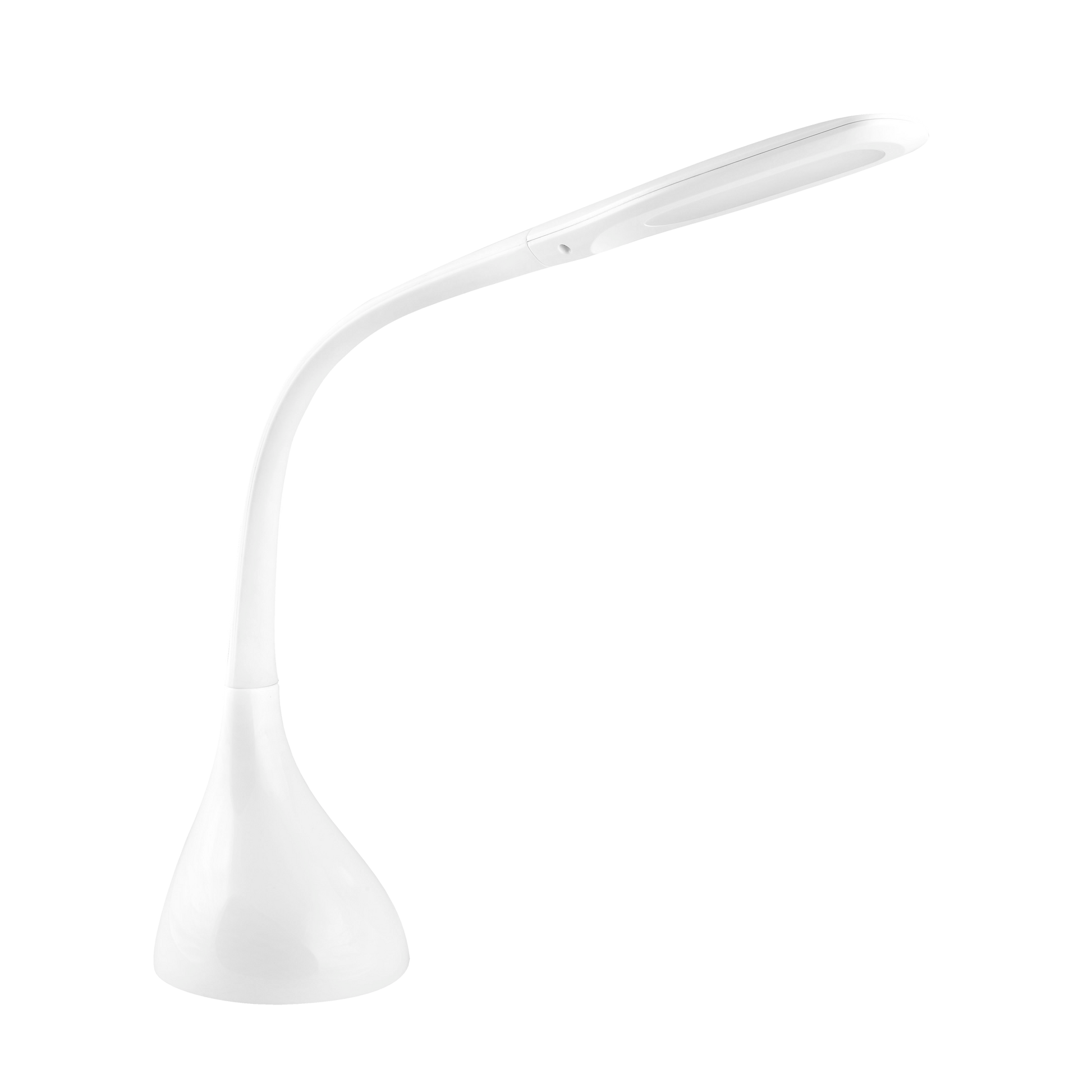 Flexo Rilke Blanc 8w LED de Fabrilamp, diseño moderno y elegante, ideal para escritorio.