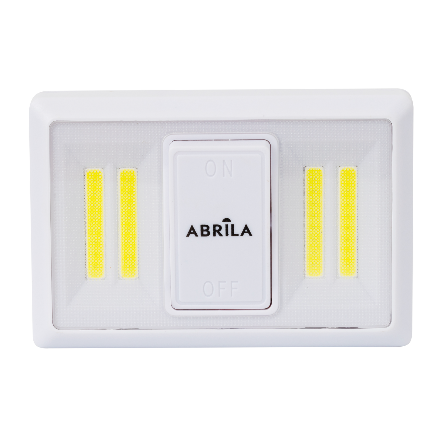 Luz de armario LED COB Umbral 200lm con interruptor, imán, adhesivo y opción para colgar. Fabrilamp.