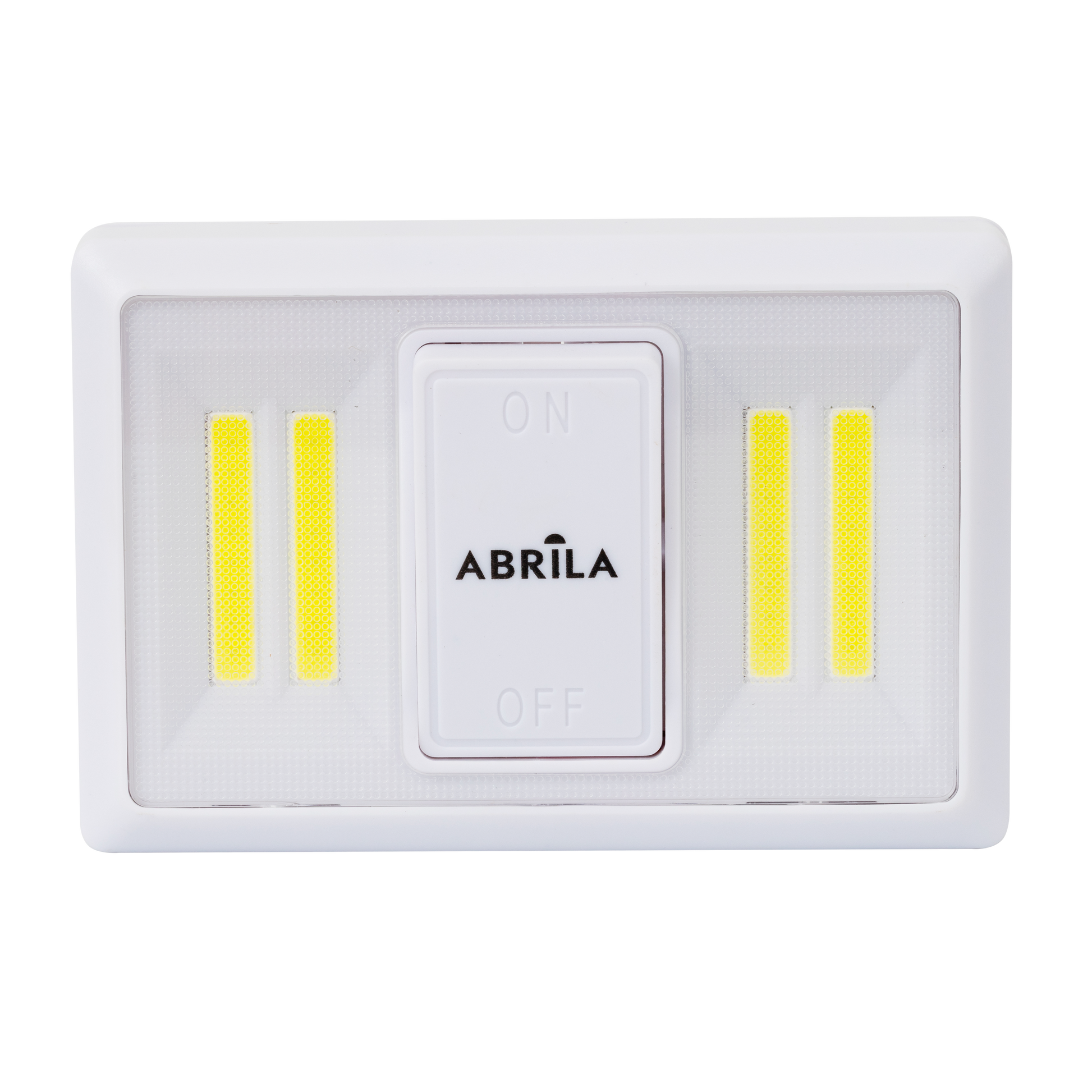 Luz de armario LED COB Umbral 200lm con interruptor, imán, adhesivo y opción para colgar. Fabrilamp.