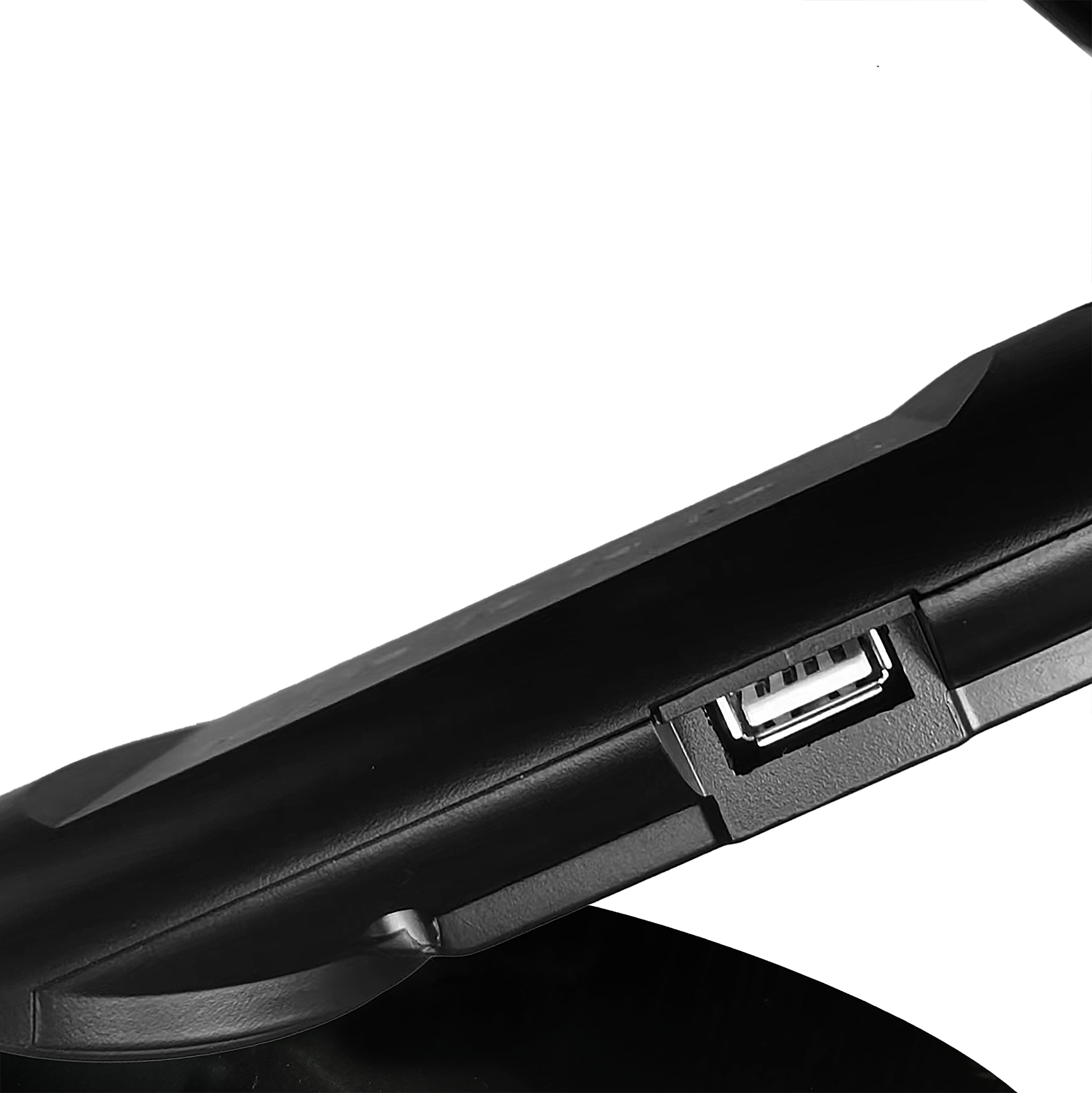 Flexo LED Clase 7W Negro de Fabrilamp con puerto USB y control táctil.  Compra en luzguru.com