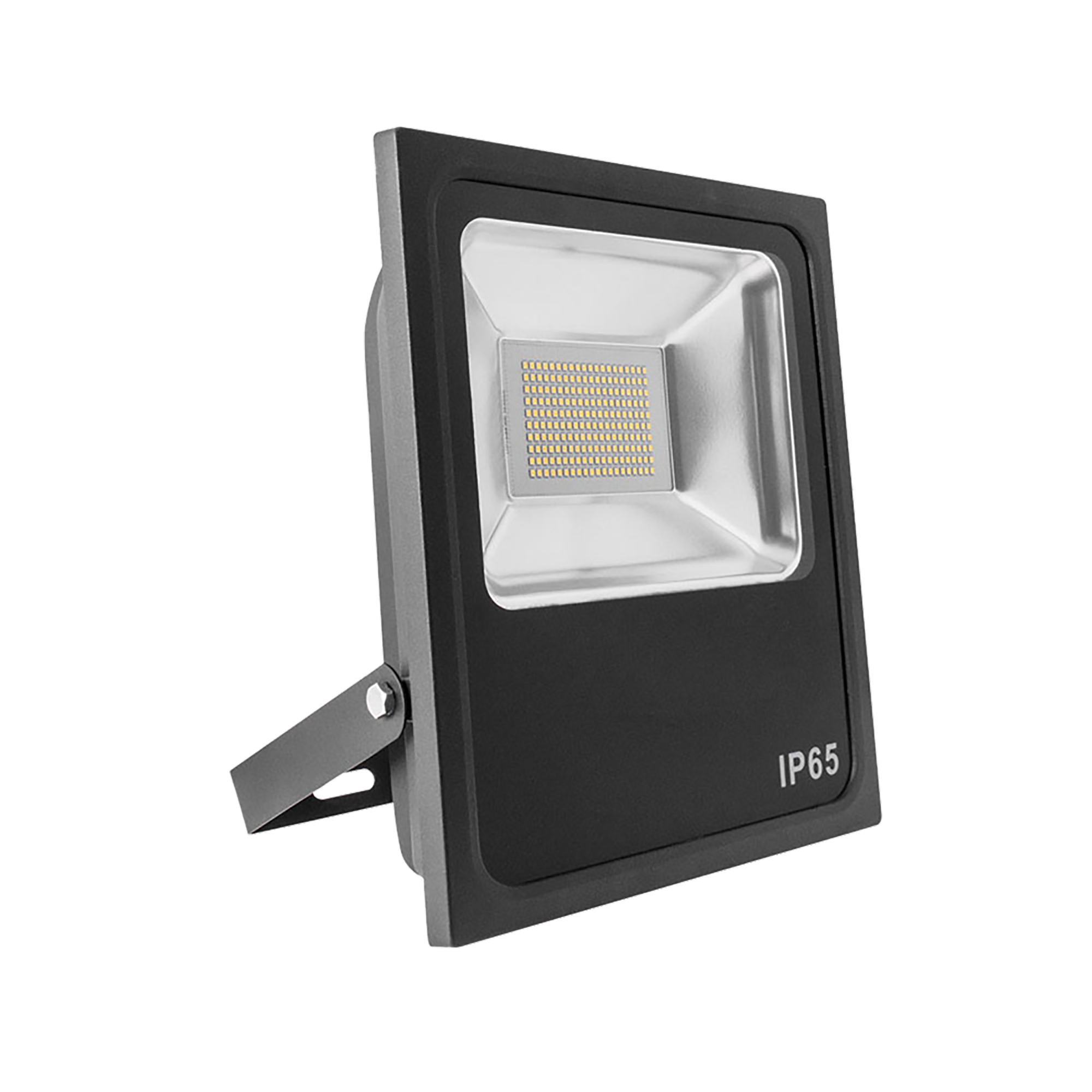 Proyector Trent fabricado en aluminio negro con protección IP65