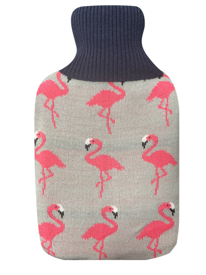 Almohadilla térmica con diseño de flamencos ideal para el hogar