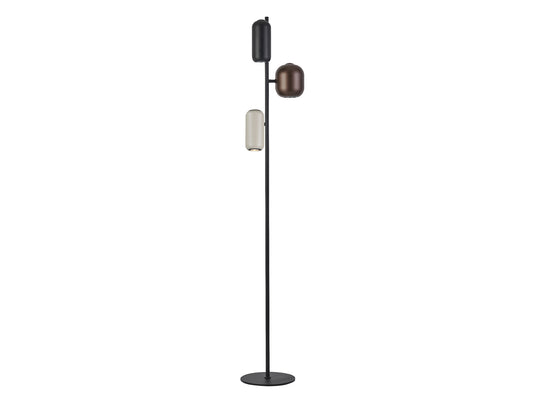 Lámpara de Pie Nimes 145 cm 3 Luces Negro Mate Schuller - vista principal | Schuller