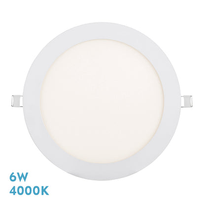 Downlight Tanzanita 12W 4000K Blanco - Vista frontal