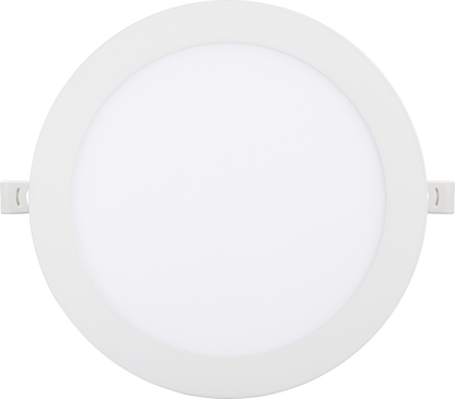 Downlight empotrado Silex 18W blanco, vista frontal