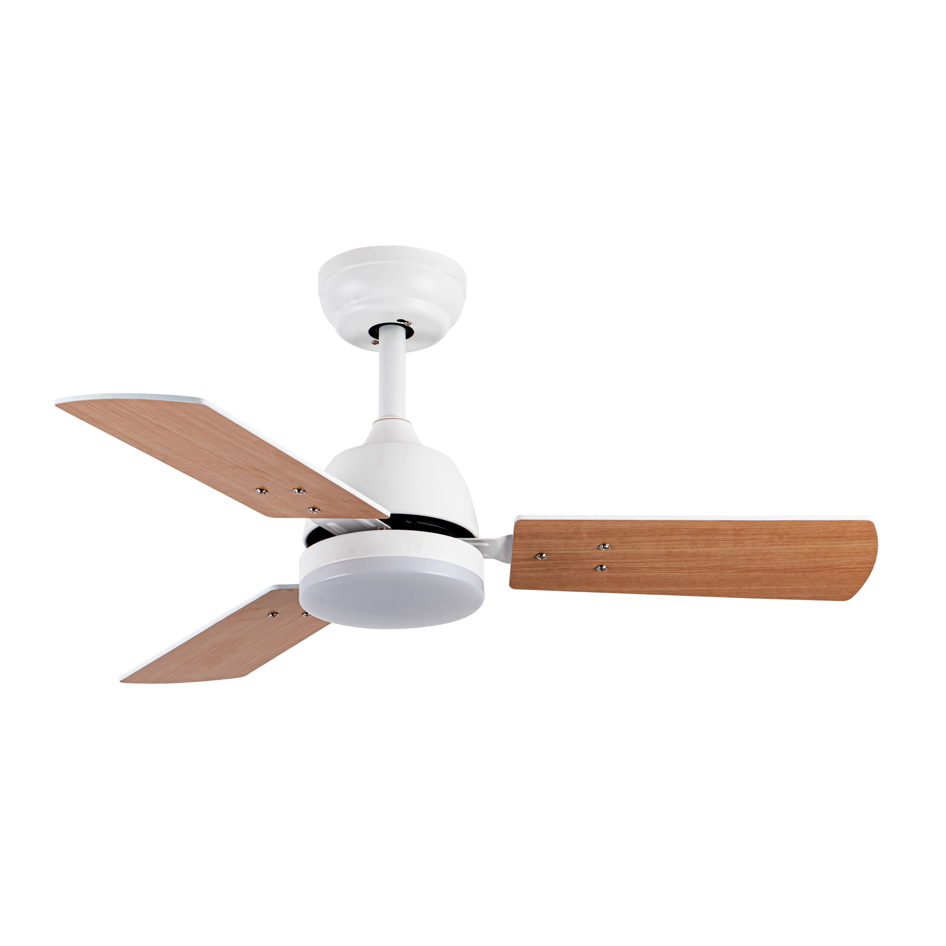 Elegante ventilador de techo con mando a distancia ideal para comedor